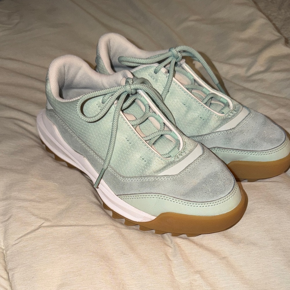 Sorel ONA 718 low shoe Sea Sprite Sea Salt Mint Green Athletic Shoes